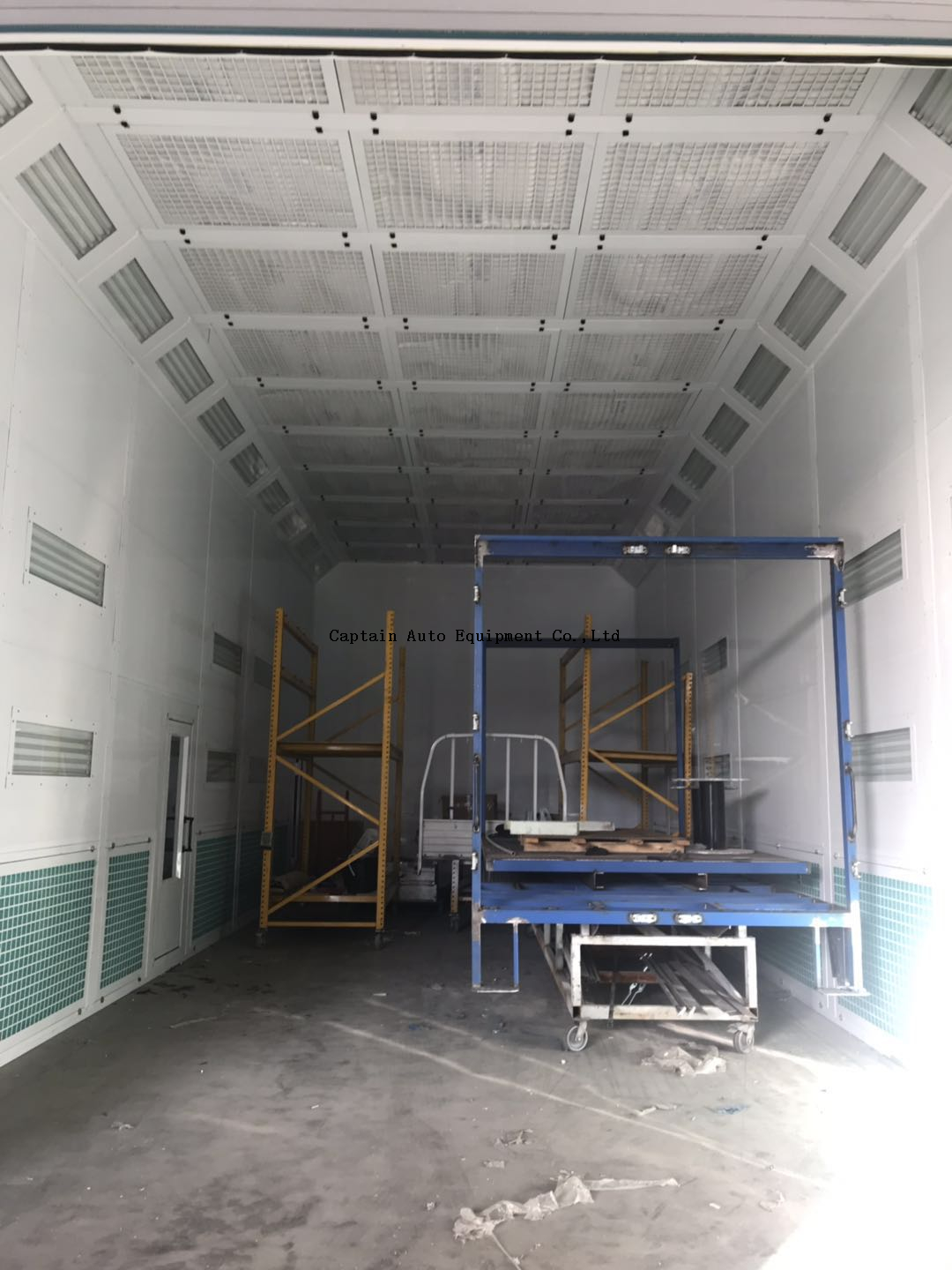 Large Industrial Spray Booth