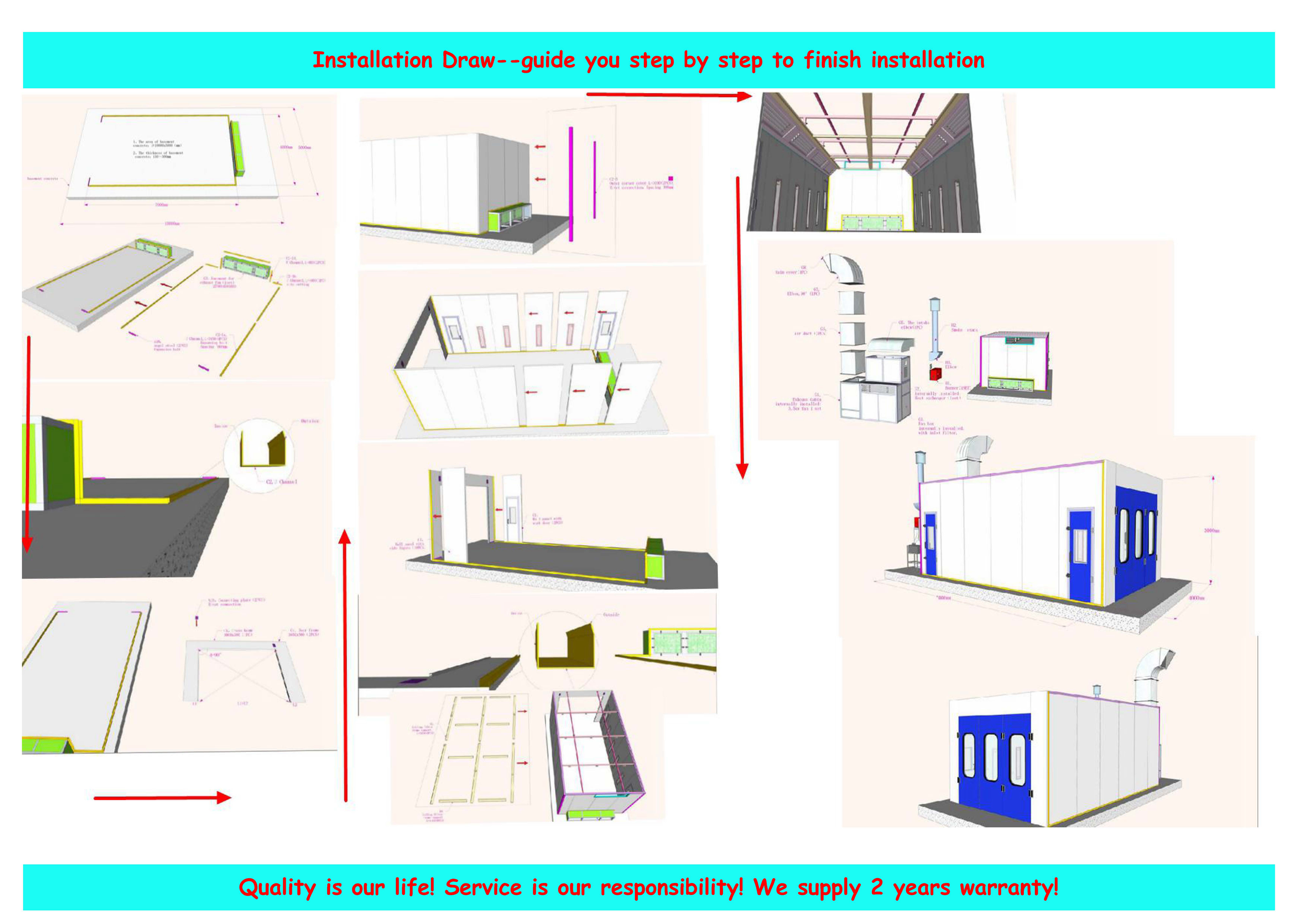 installation draw