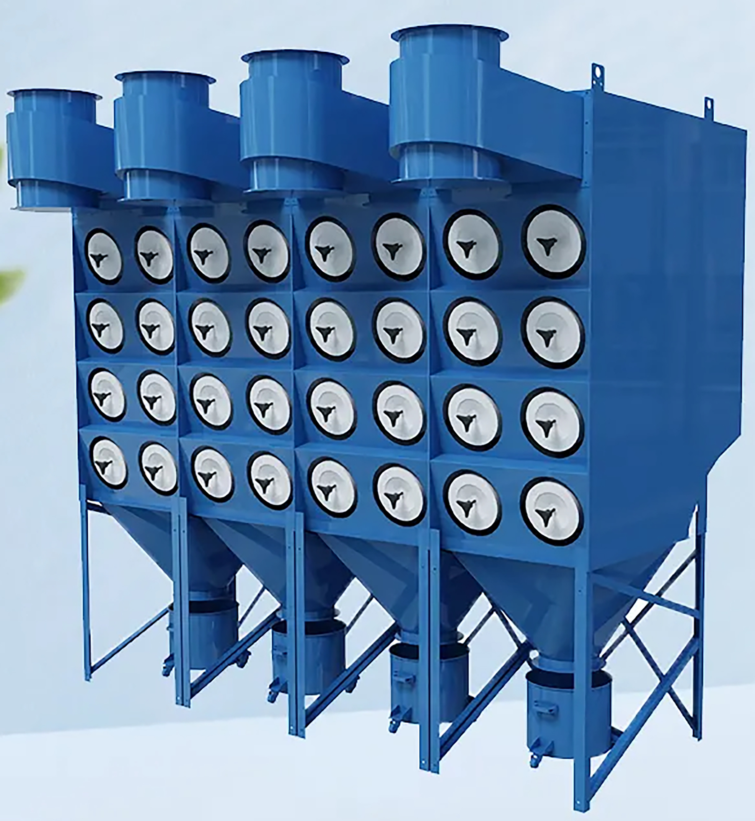 The working principle of cylinder dust collector