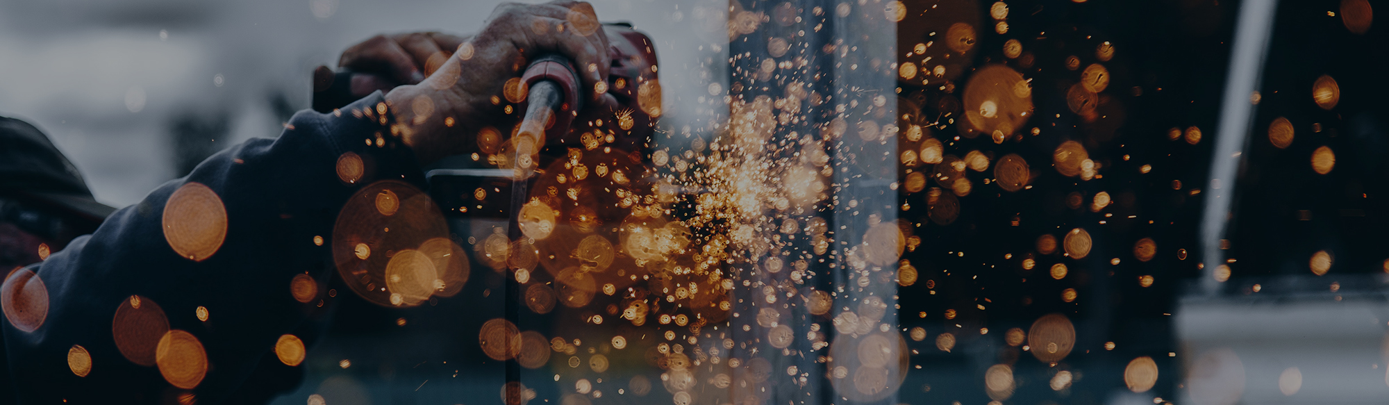 welding of spray booth 