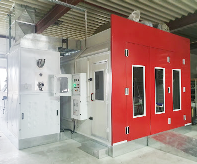  Principle and structure of spray room