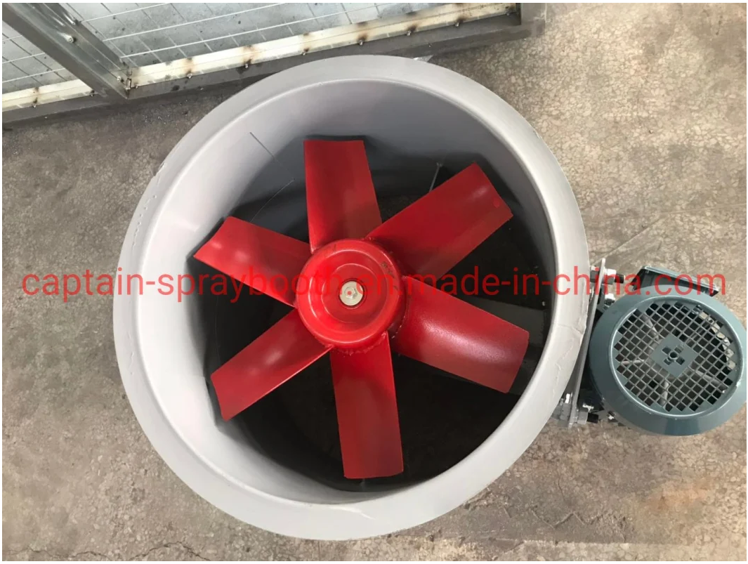 Working principle of axial fan