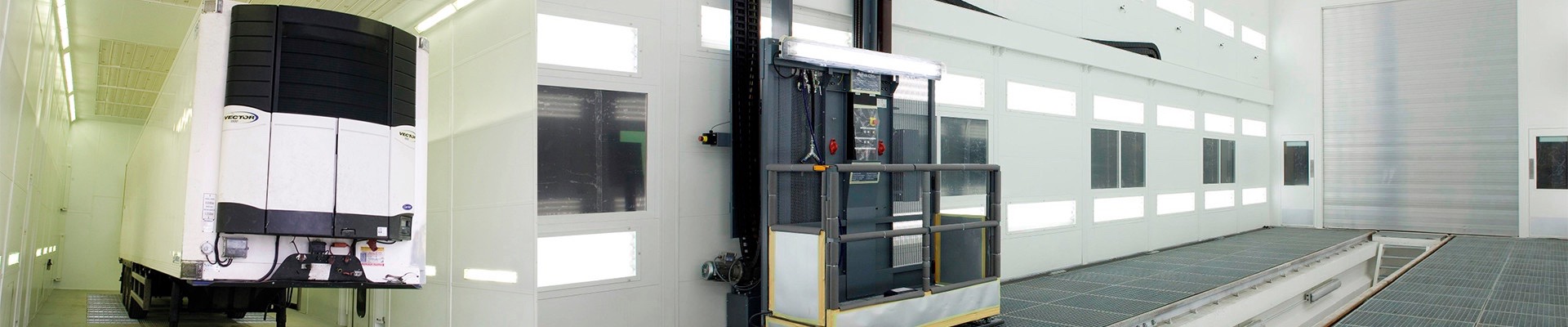 COMMERCIAL VEHICLE SPRAY BOOTHS