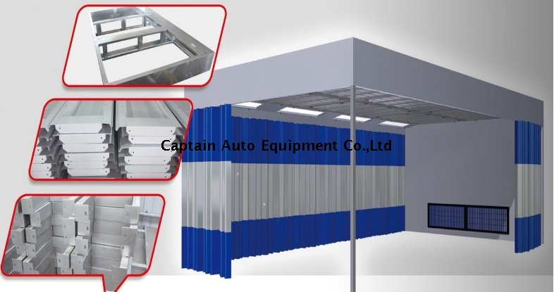 Preparation Bay for Automobile Body Preparation